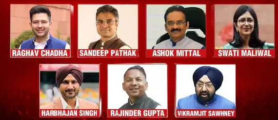 7 AAP MPs in BJP