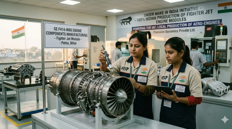 Fighter Plane Engine making under Make in India