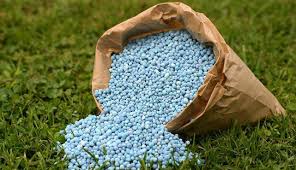 Fertilizer on Grass