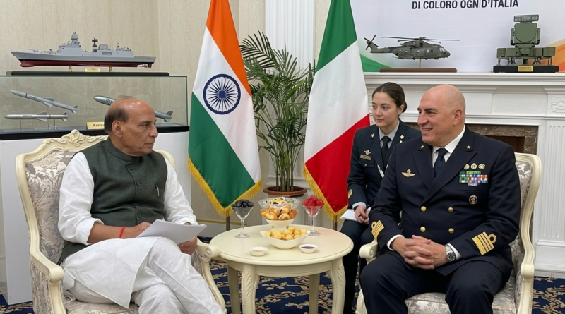 India-Italy Defence Minister Meeting