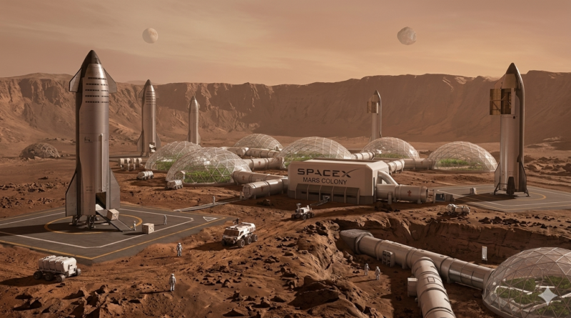 SpaceX at Mars