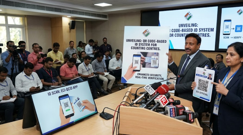 ECI Unveils QR Code