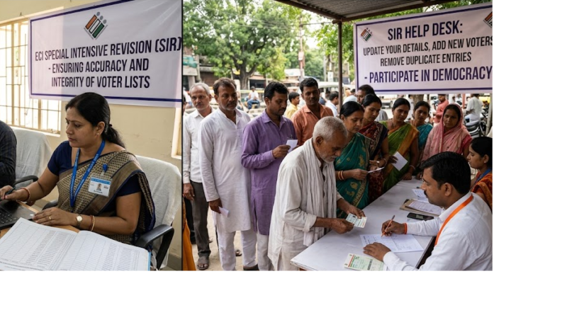 ECI conducting SIR