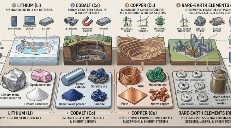 Mines and Minerals related to Green Tech