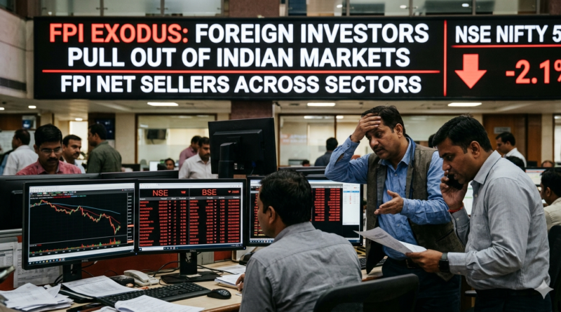FPI outflow from India