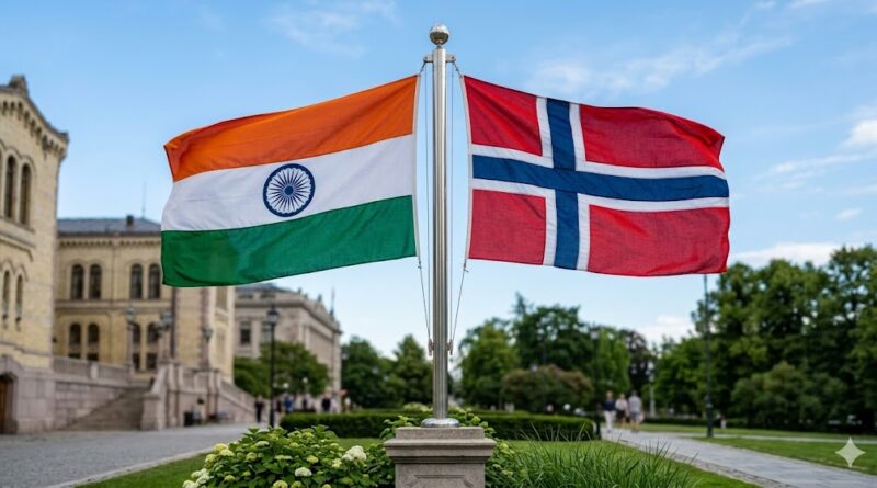 India-Norway Flag