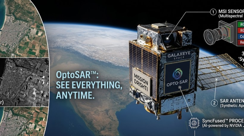 OptoSAR: Satellite in orbit
