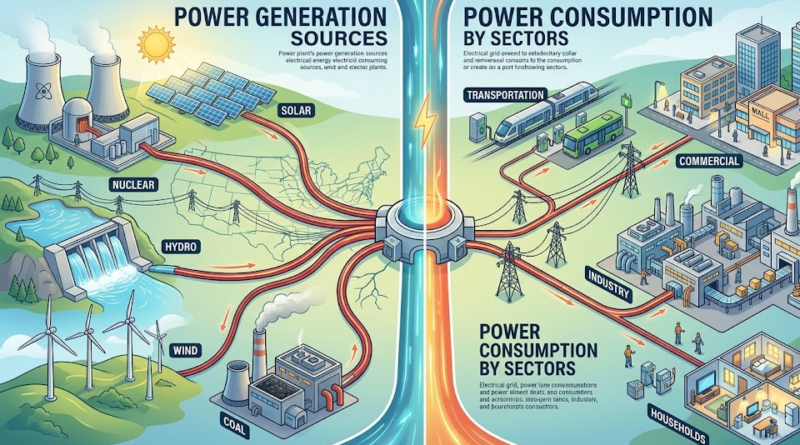 Power Generation and Consume image