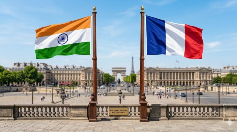 India and France Flag