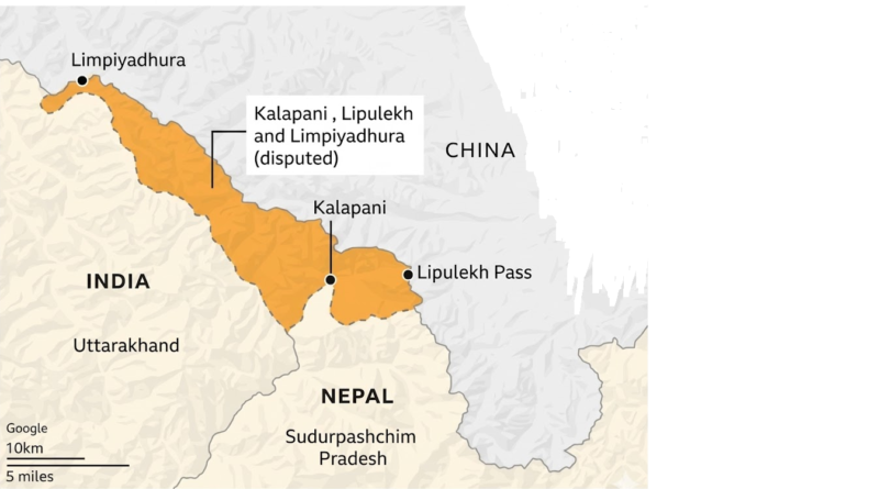 India and Nepal Border Dispute