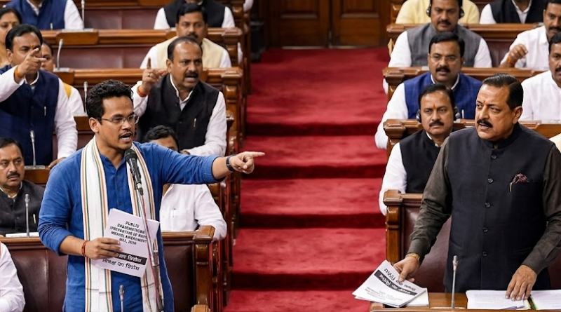 Discussion in Loksabha on anti-paper leak Bill